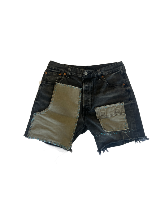 Hand Sewn Levi's Shorts