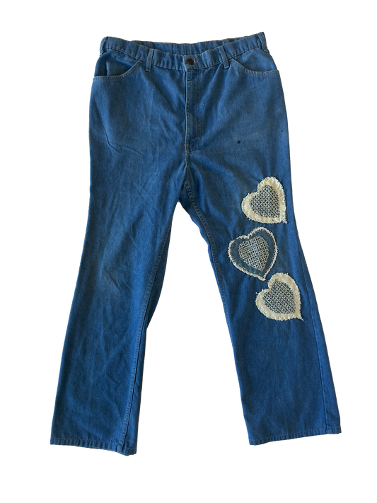 Orange Tab Heart Levi's