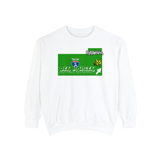 Des Monies Exit Uni Crewneck