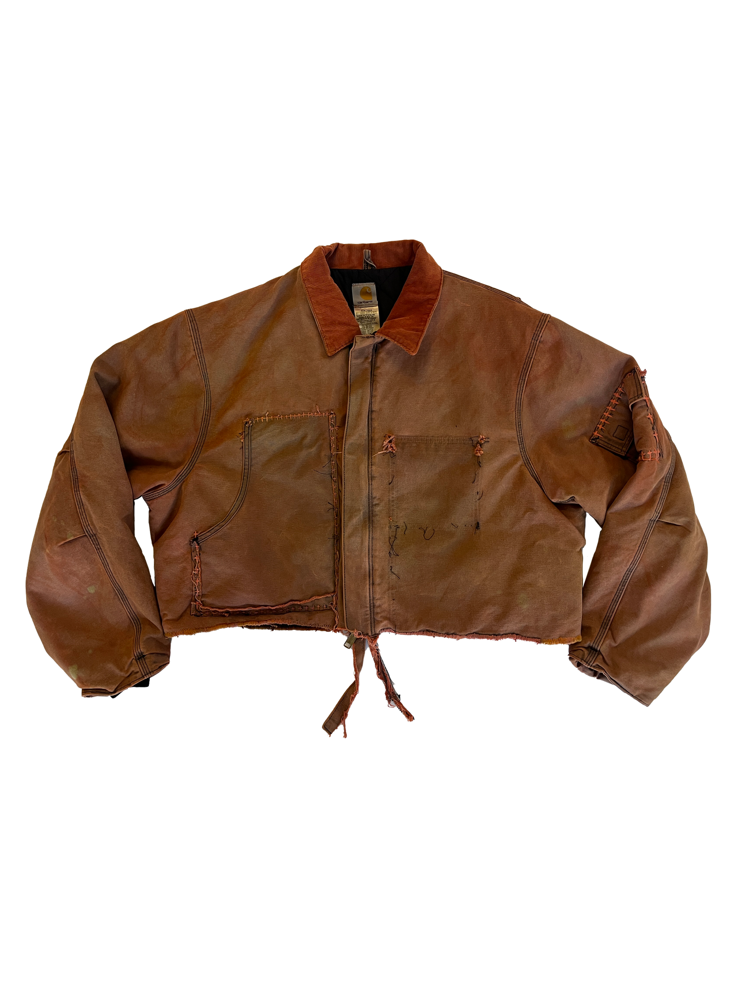 Hand Sewn and Cropped Carhartt Coat