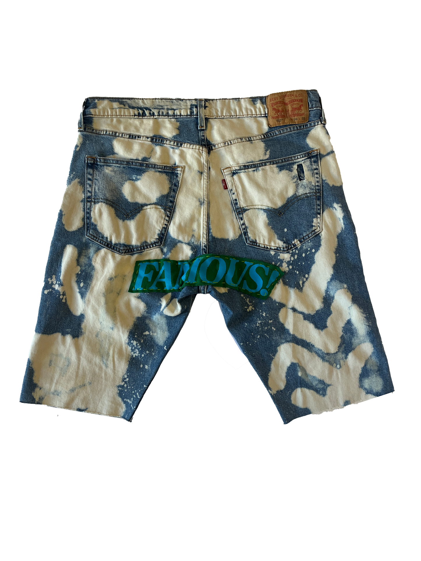 Patchwork Levi's x Supreme Shorts