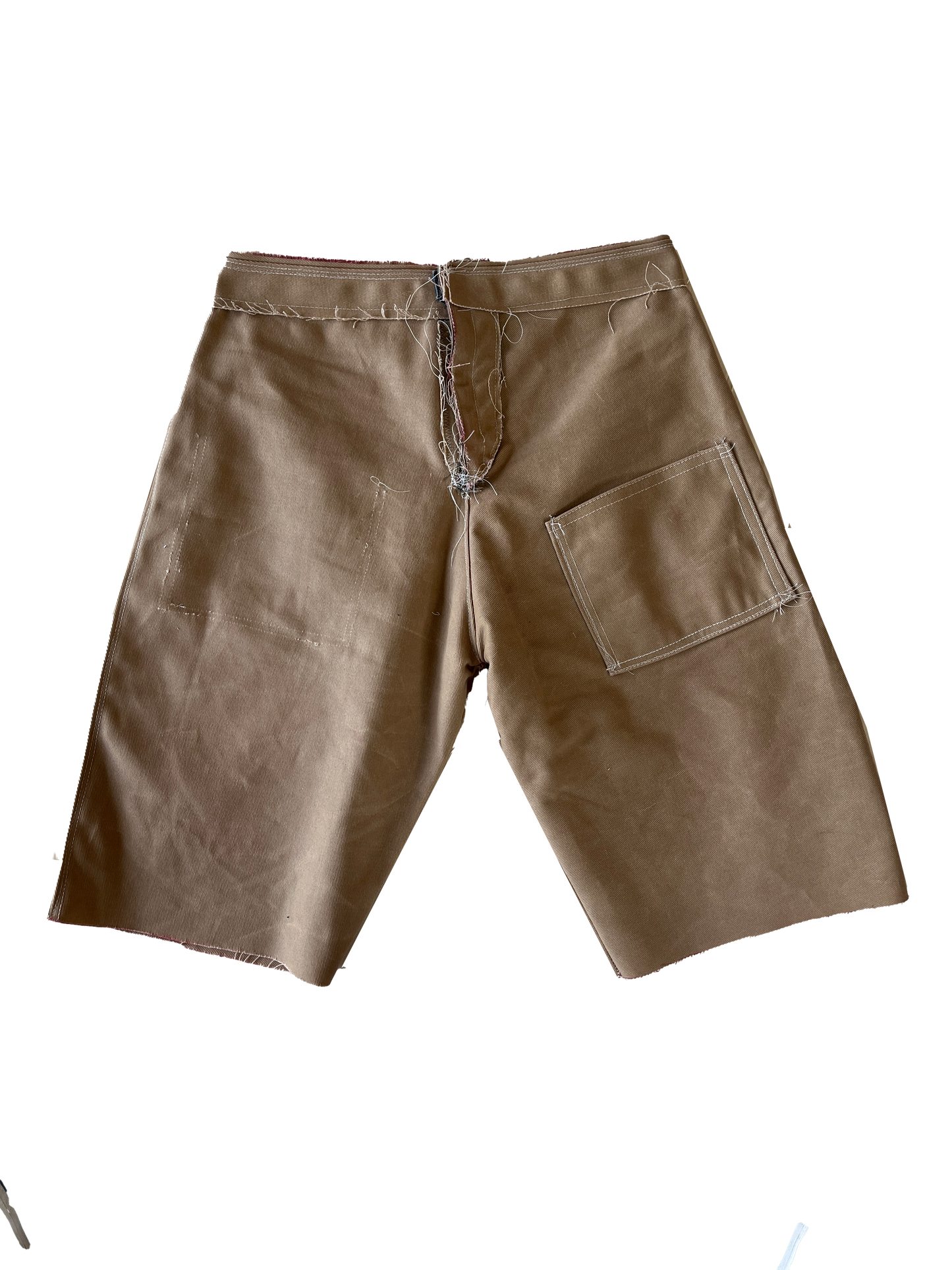 Wax Canvas Cargo Shorts