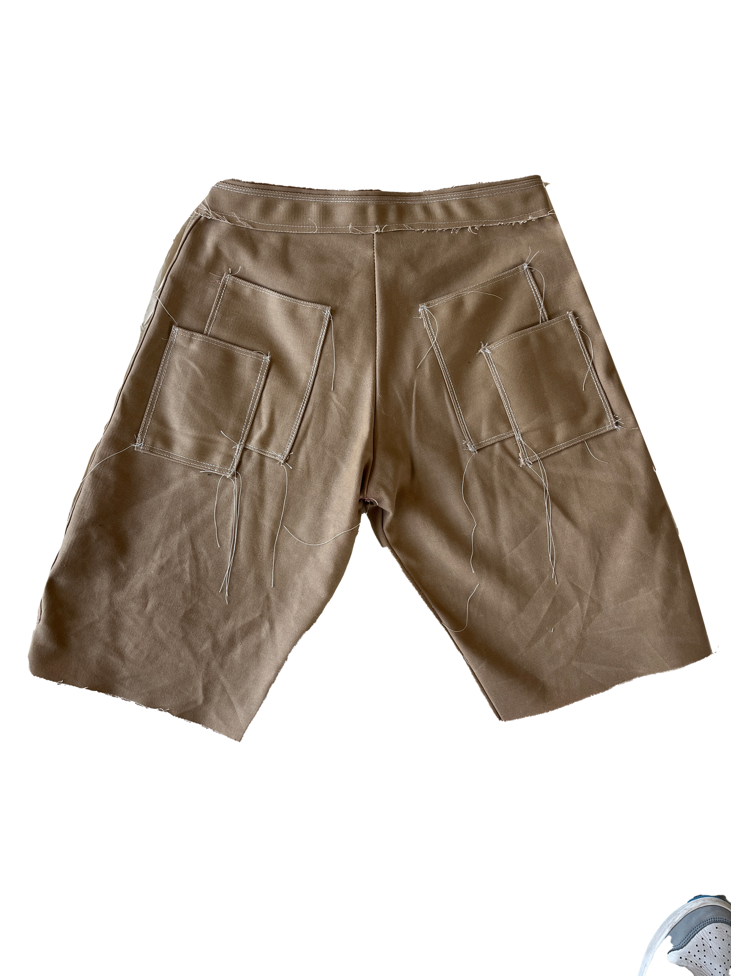 Wax Canvas Cargo Shorts